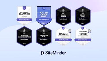 SiteMinder ตอกย้ำความเป็นผู้นำในงาน HotelTechAwards ปี 2568 โดยเฉพาะด้านอีคอมเมิร์ซสำหรับโรงแรม