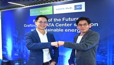 อาซีฟา รุกตลาดโครงสร้างพื้นฐานพลังงานสำหรับดาต้าเซ็นเตอร์ เสริมความเชี่ยวชาญโซลูชันจาก ชไนเดอร์ อิเล็คทริค