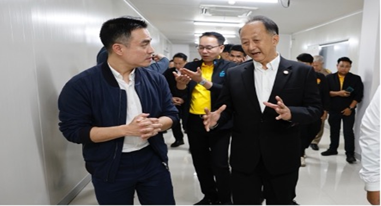 กระทรวงอุตสาหกรรม เยี่ยมชมการดำเนินงานซีพีแรม (สุราษฎร์ธานี) แลกเปลี่ยนแนวทางการพัฒนาอุตสาหกรรม