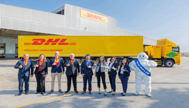 DHL ผนึกกำลัง มิชลิน เปิดตัวรถหัวลากพลังงานไฟฟ้าในไทย