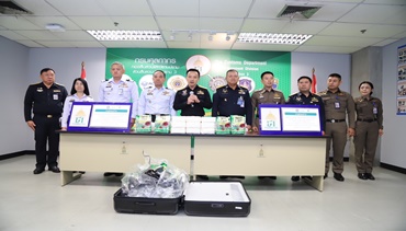 ท่าอากาศยานสุวรรณภูมิร่วมกับศูนย์ปฏิบัติการเฉพาะกิจป้องกันและปราบปรามยาเสพติด